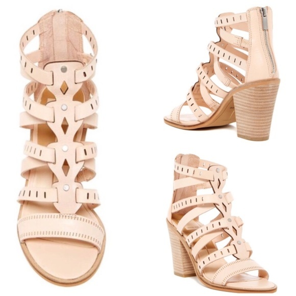 Dolce Vita Shoes - NIB Dolce Vita Strappy Leather Block Heels 8.5